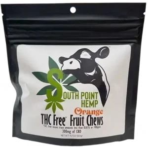 THC Free Orange Fruit Chews